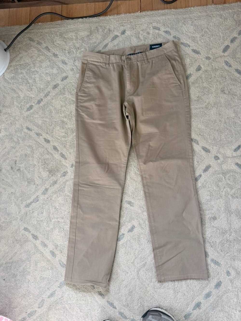 Bonobos Men's Khakis The Original Chino - Slim Size 33x32 worn three times